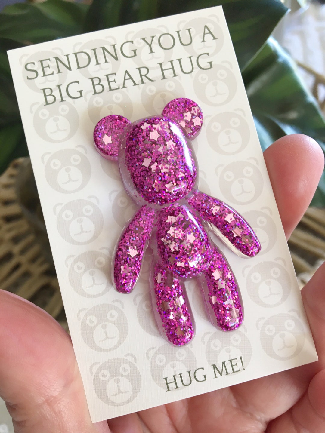 Pocket Bear Hug Anxiety Gift Worry Bear Pocket Hug Etsy Australia