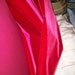 Antique Silk Velvet Old Store Stock 'Ruby Red Slippers' Yardage available French Milinery, Upholstery, Dolls Victorian 