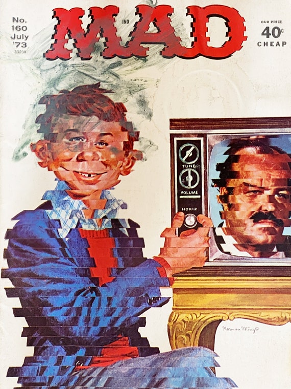 Mad Magazine NO 160 July 73 Alfred E. Neuman Keep America