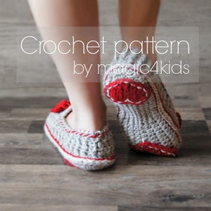 Crochet pattern women slippers,loafers,home shoes,for women,girls,adults,medium thickness yarn,feminine look,soles pattern included,heart image 2