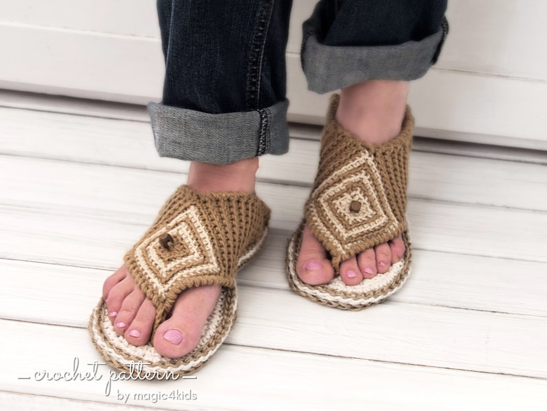 rope thong sandals