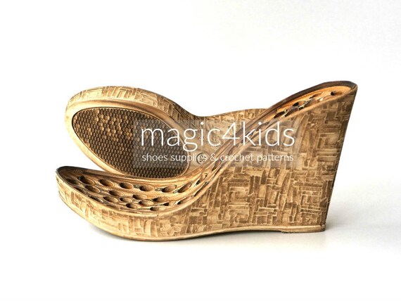 Keile Sohlen mit Einlagen hohe Qualität, sehr leichte Sohlen für Frauen Sandalen, Keile Sohle, Schuhsohlen Einlagen & Sohlen | Korrektur & Hilfe | Gesundheit |