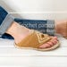 Crochet pattern - thong sandals with rope soles,slip ons,slippers,flip-flops,scuffs,soles pattern included,women,adult,girl,cord soles 