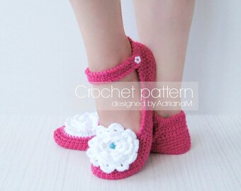 Crochet pattern: women slippers with DIY felt soles,loafers,mary janes,home shoes,women,girl,adult,teen,shoe making,footwear