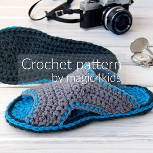 CROCHET PATTERN - men clogs,slippers,scuffs,slip ons,loafers,footwear,adult,men,teen boys,gift for him,summer,basic stitches