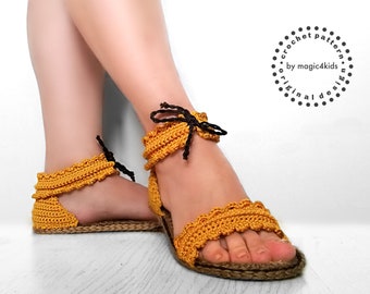 CROCHET PATTERN- 3D strap sandals,woman,straps,slippers,all women sizes,loafers,adult,girl,footwear,spring,summer,cotton,yarn