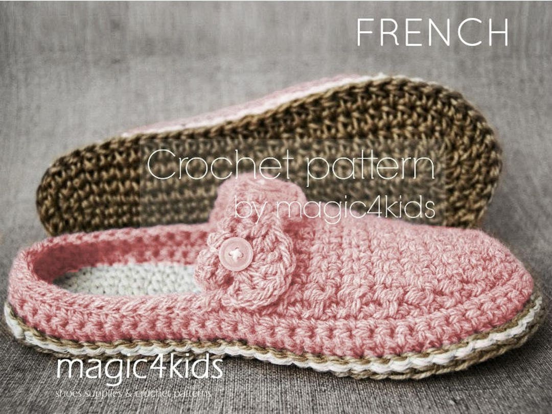 Tuto Tricot Chaussons Au Crochet Avec Explications Adulte FRENCH