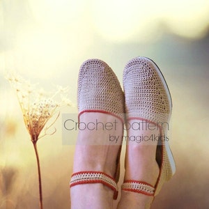 Häkelanleitung: Frauen Sandalen auf Gummisohlen,gehäkelte Schuhe,alle Damengrößen,Erwachsene,Mädchen, Outdoor