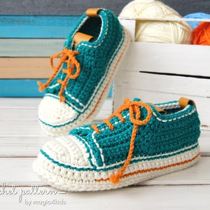 Crochet pattern Converse inspired slippers,slippers,winter,adult sizes,loafers,footwear,house,quick diy,scuffs,sneakers image 3