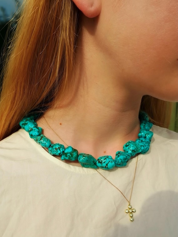 The Turquoise Mimi Necklace