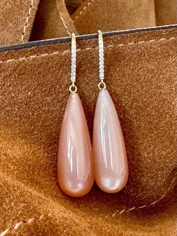 The Agnes Earrings with Prasiolite.