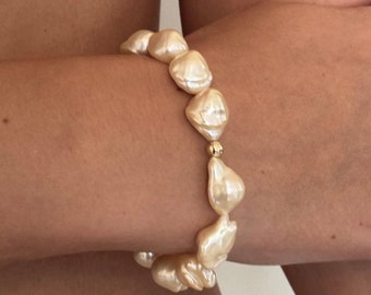 The Jane Bracelet Baroque Pearl