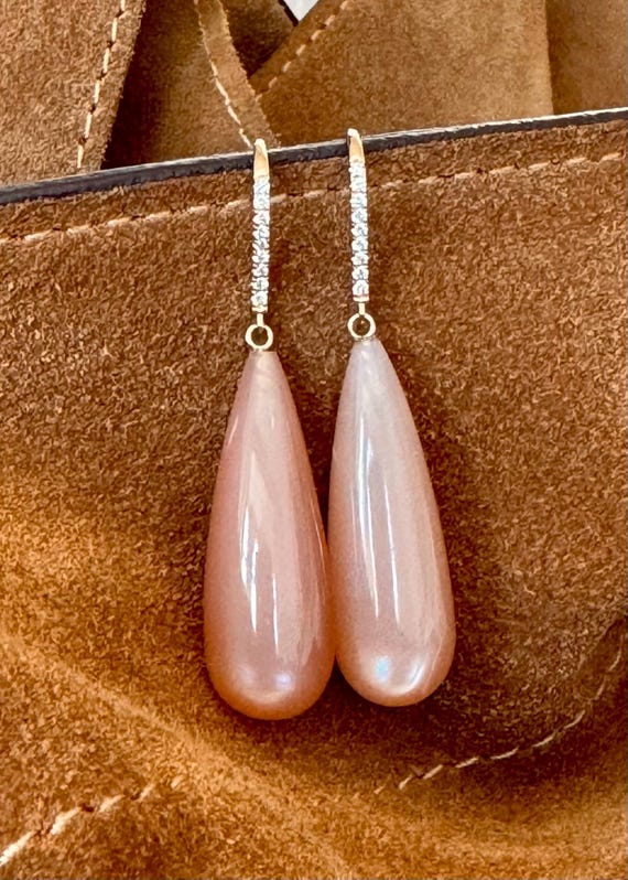 The Agnes Earrings with Prasiolite.