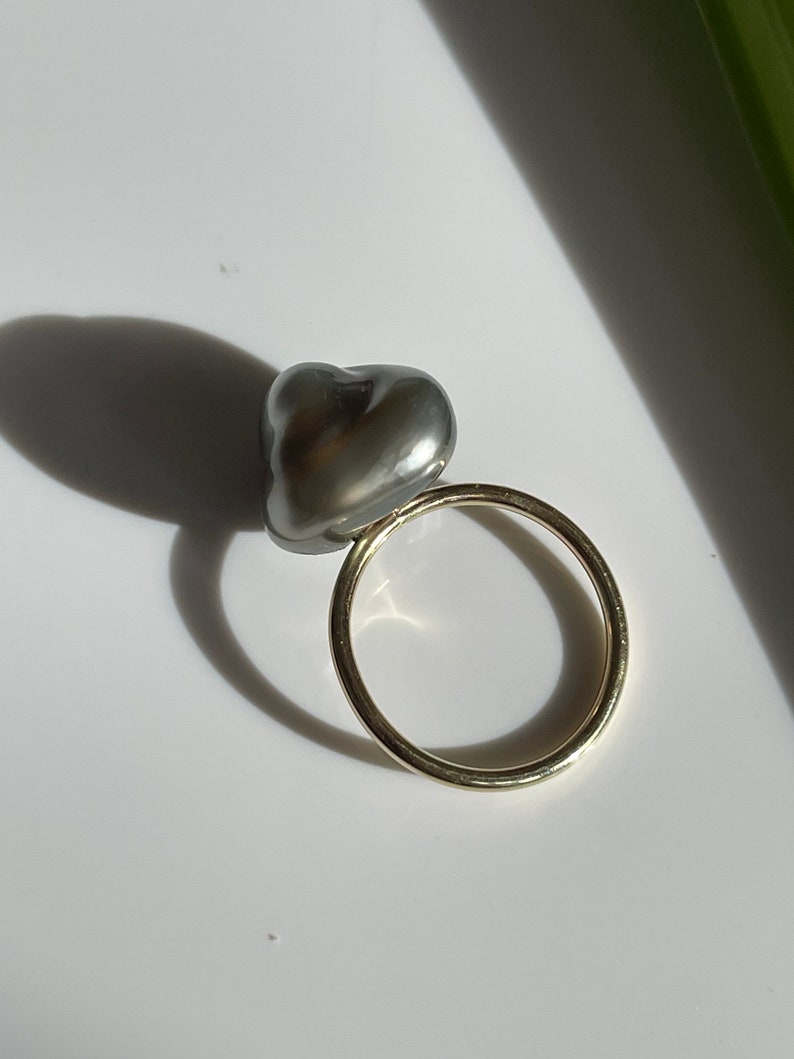 The Cloud Ring Tahitian - Etsy