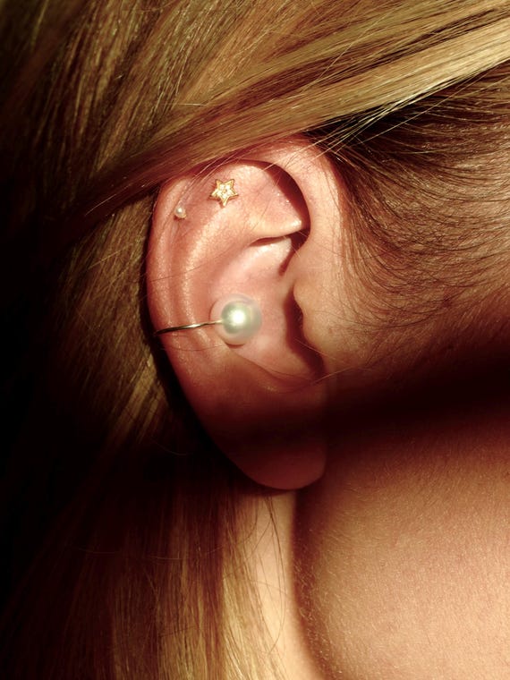 The Rosa Ear Cuff Silver