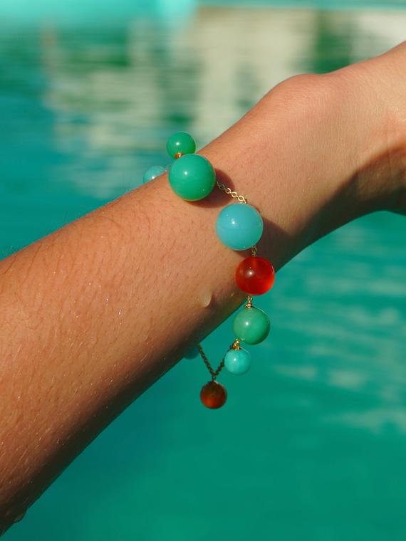 The Gemma Charm Bracelet Ocean