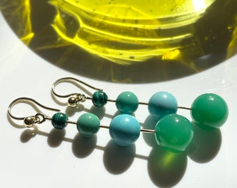 The Green Lola Earrings