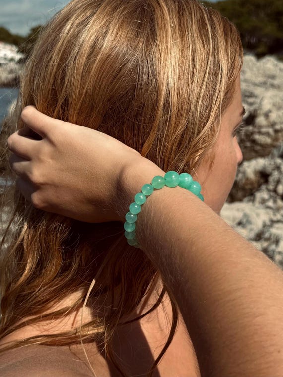 The Lola Bracelet Chrysoprase