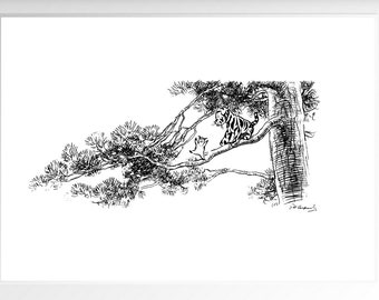 ヴィンテージのくまのプーさんの絵本プリント：E.H.シェパードの