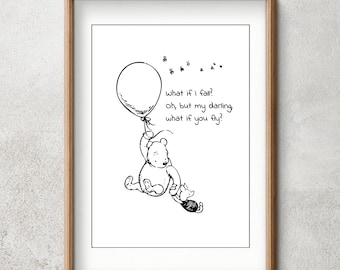 What If I Fall Oh But My Darling What If You Fly Erin Etsy Denmark