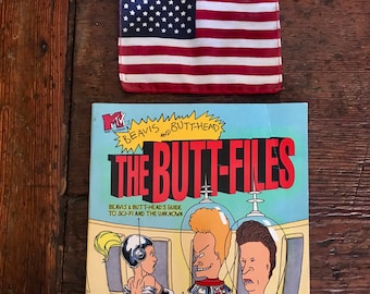 The Butt-Files Book Beavis and Butt-Head Mike Judge MTV Sci-Fi Free Gift Wrapping