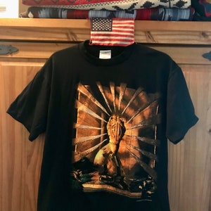Emerson, Lake, & Palmer T-Shirt World Tour 1992 Greg Lake 12 String Guitar Moog Synthesizer ELP Keith Emerson Christmas Gift image 2