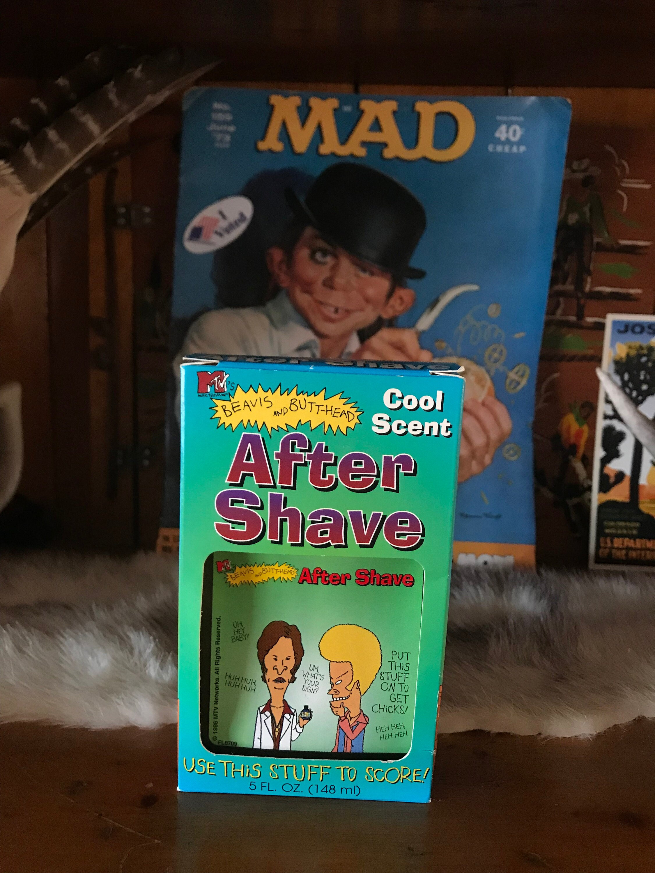 Beavis and Butt-head 1996 After Shave Cool Scent Mike Judge Come