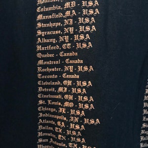 Emerson, Lake, & Palmer T-Shirt World Tour 1992 Greg Lake 12 String Guitar Moog Synthesizer ELP Keith Emerson Christmas Gift image 8