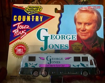 George Jones Tour Bus Road Champs Country Music Travis Tritt Marty Stuart Birthday Gift Free Gift Wrapping