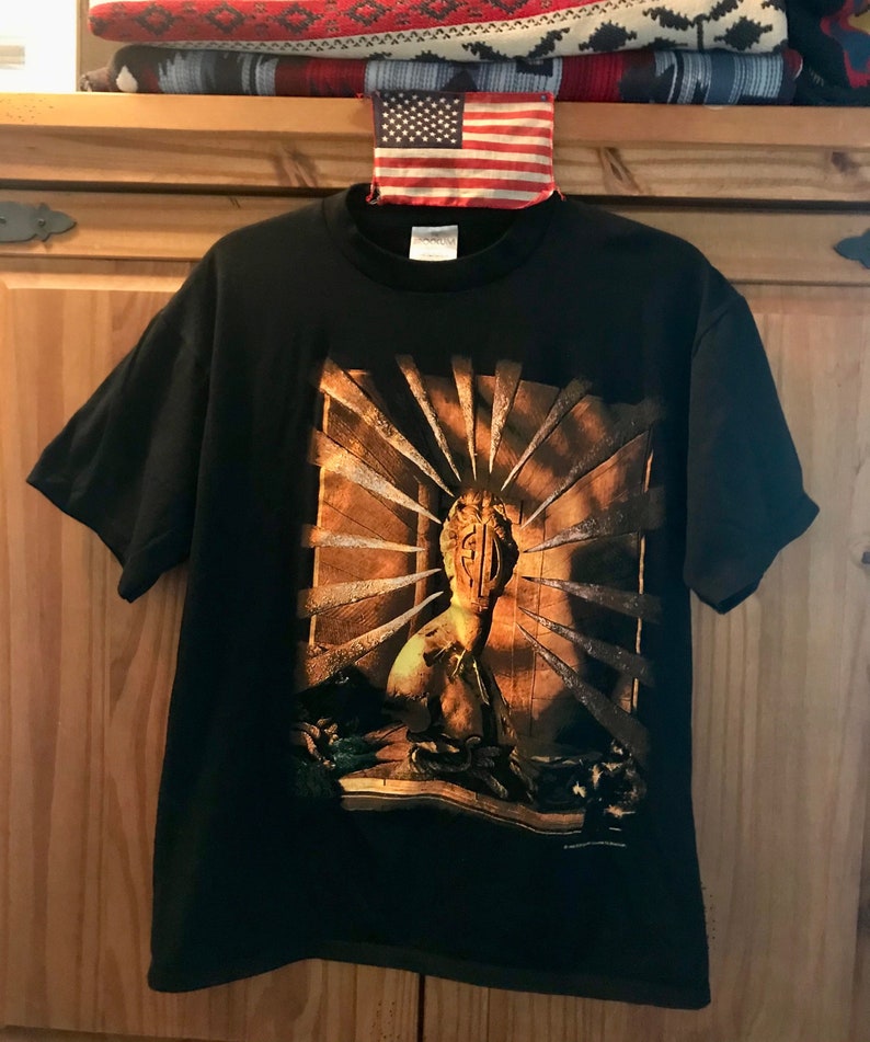 Emerson, Lake, & Palmer T-Shirt World Tour 1992 Greg Lake 12 String Guitar Moog Synthesizer ELP Keith Emerson Christmas Gift image 2