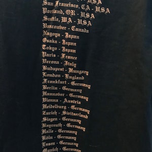 Emerson, Lake, & Palmer T-Shirt World Tour 1992 Greg Lake 12 String Guitar Moog Synthesizer ELP Keith Emerson Christmas Gift image 7