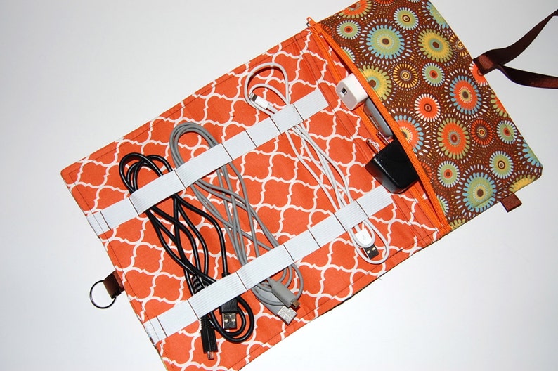 Cord Organizer Power Cord Holder Cord Travel Tote Travel Etsy
