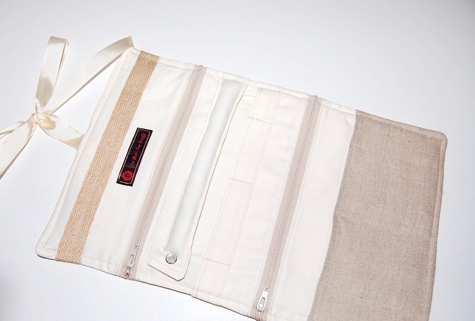 Jewelry Roll Lace Jewelry Roll Travel Jewelry Roll Necklace Etsy