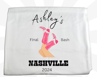 Personalized Bachelorette towel, Beach chair cover, Embroidered pool chair blanket, Unique gift for wedding party, Bridesmaid gift