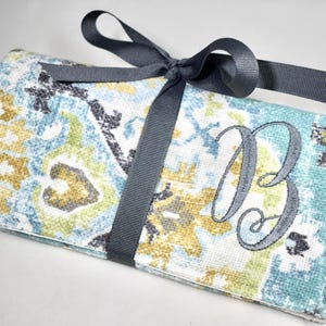 Jewelry Organizer, Travel Jewelry Roll, Travel Jewelry Case, Jewelry Roll Bag, Bridesmaids&#39; Gift, Personalized Gift, Gift for Her