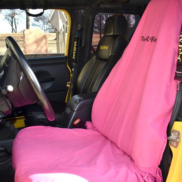 Custom Embroidered Seat Covers Etsy