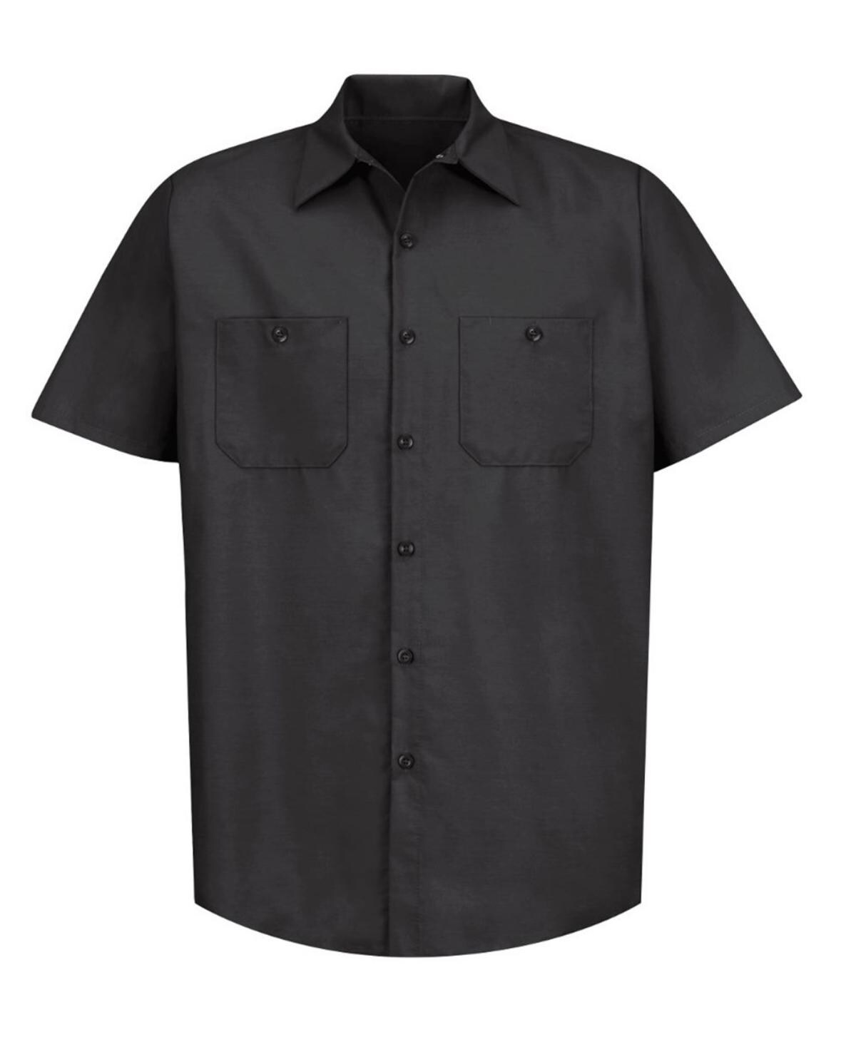 Red Kap SP14LB Industrial Work Shirt-Light Blue