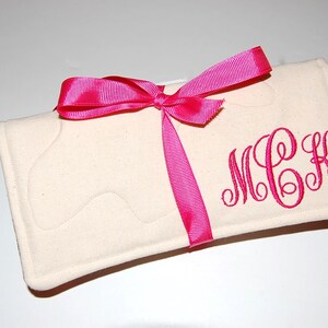 Personalized Gift, Travel Jewelry Case, Bridesmaid Gift, Wedding Party Gift, Wedding Favor, Travel Jewelry Roll, Jewelry Travel Case, Gift