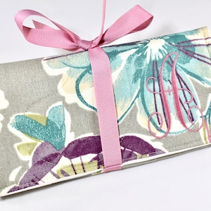 Jewelry Storage Bag, Jewelry Holder, Bridesmaid Gift, Jewelry Holder, Ring Holder, Travel Jewelry Pouch, Personalized Pouch, Gift for Her