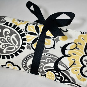 Reissieradenkoffer, sieradenorganisator, sieradenrol, bruidsmeisjescadeau, gepersonaliseerd cadeau, cadeau voor haar, geborduurd cadeau, reistas, goud