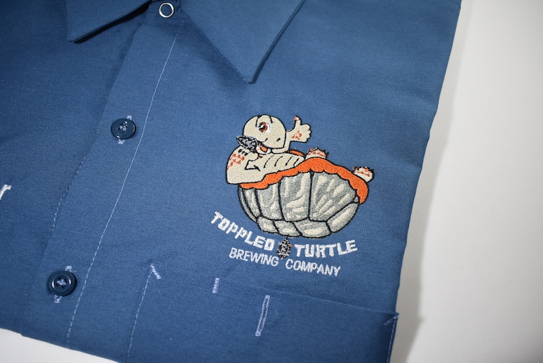 Custom Embroidered Shop Shirt Red Kap Mechanics Shirt Cotton Etsy