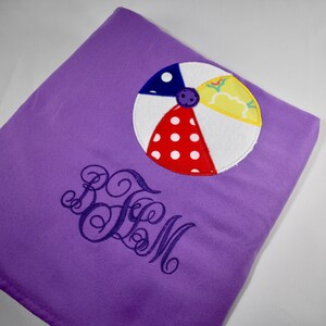 Personalized Pool Chair Cover, Microfiber Towel, Quick Dry Towel, Bridesmaid Gift, Monogrammed Towel, Beach Chair Cover, Gift for Her