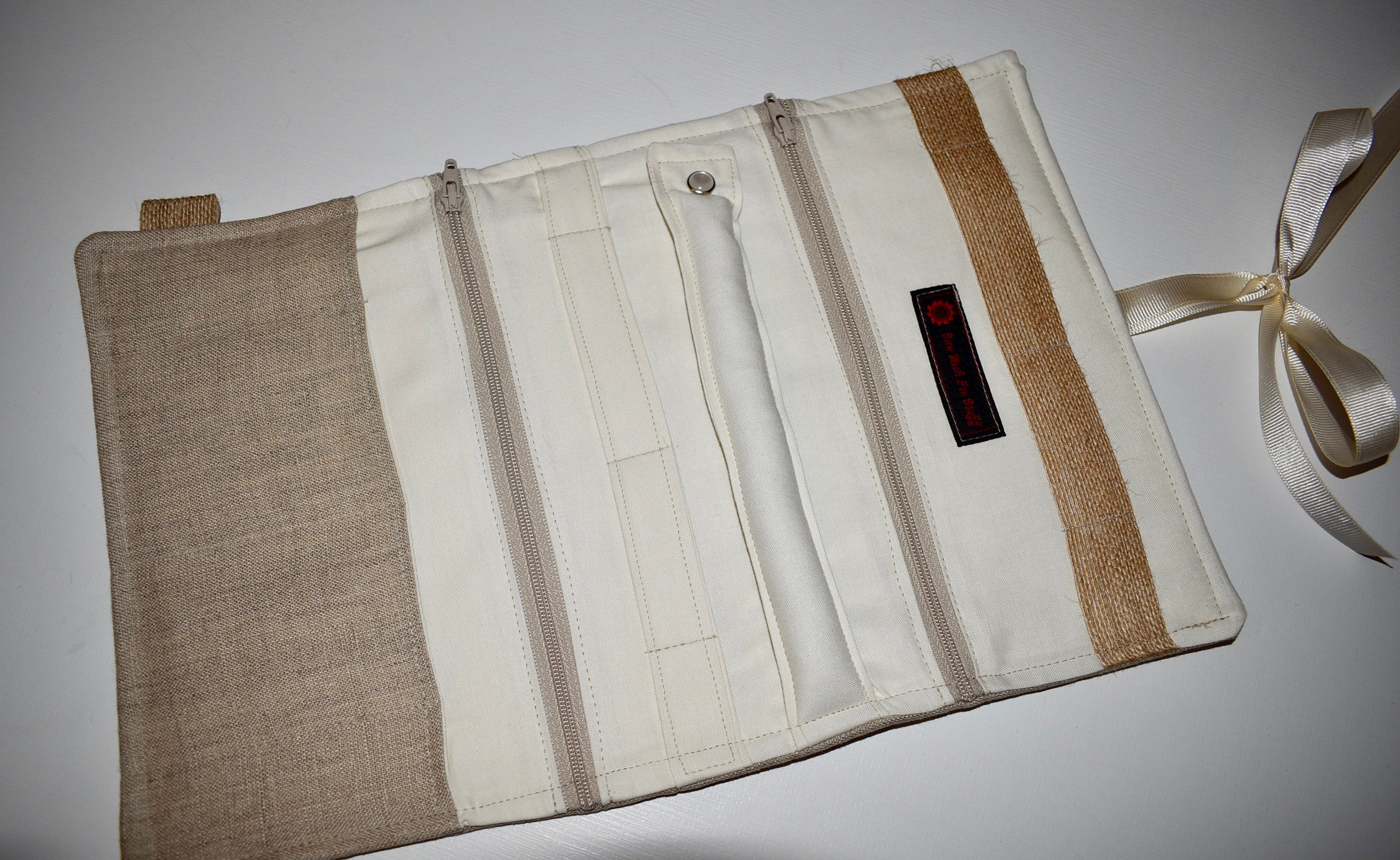 Travel Jewelry Roll Bag Personalized Bridesmaid Gift Jewelry Etsy