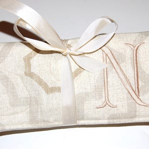 Jewelry Organizer Roll, Travel Jewelry Roll, Travel Jewelry Case, Jewelry Roll Bag, Bridesmaids&#39; Gift, Personalized Gift, Wedding