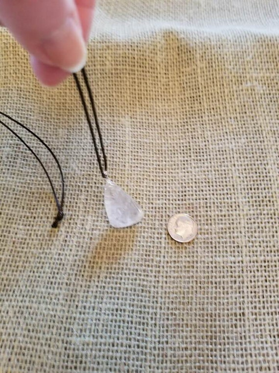 Crystal Quartz Healing Pendant