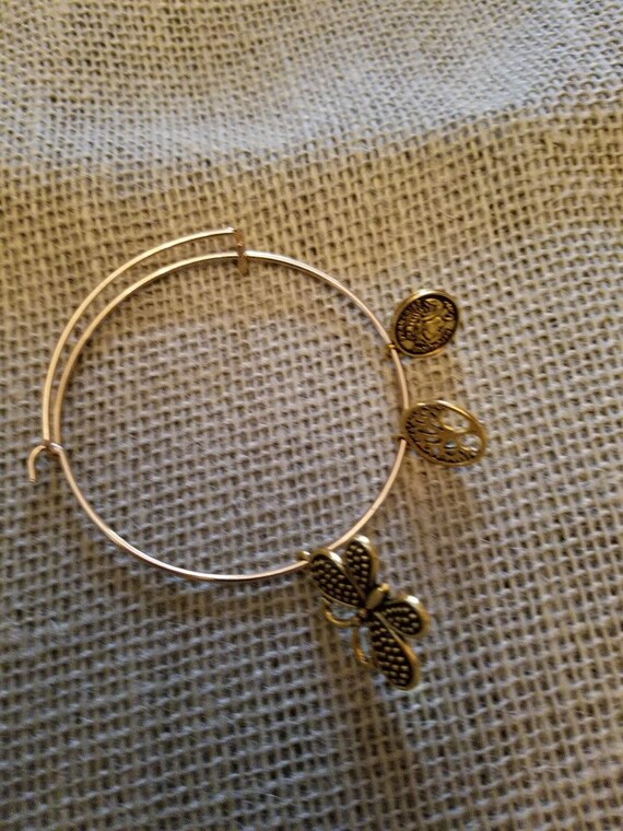 Charm Bracelet with Coin, Tree of Life and Butterfly