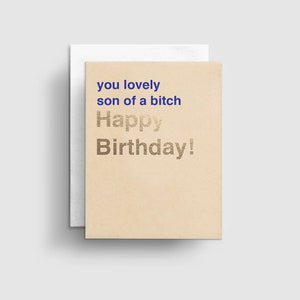 Funny Cards, Happy Birthday Card Funny, Funny Birthday Card Boyfriend, Rude Birthday Card Husband, Funny Birthday Cards for Him, You Lovely