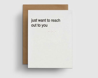 Funny Friendship Card, Thinking of You Cards, Everyday Cards, Friend Card, Just Because Cards for Him, Friend Card, Girl Friend Card