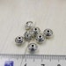 DIY 50 pcs Tibetan Silver beads spacer beads charm pendant 6mm