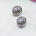 10 pcs antiqued silver hollow beads pendant 12 x15mm hollow ball beads